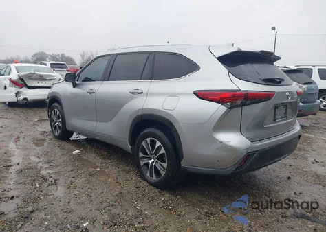 2022 Toyota Highlander Xle from USA, damaged, VIN 5TDHZRAHXNS125478